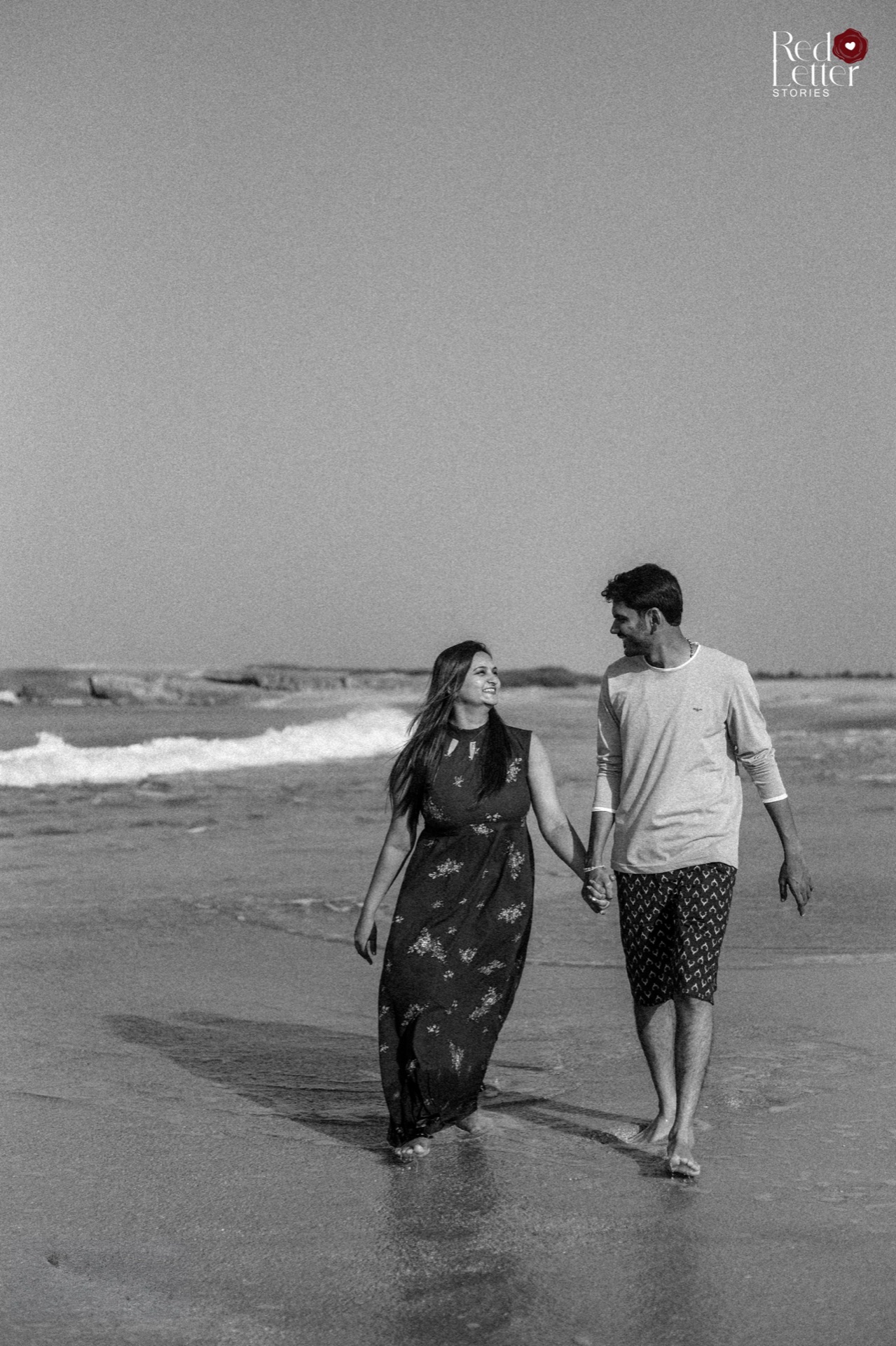 Evening couple portrait